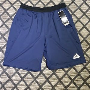 Men’s blue Adidas shorts